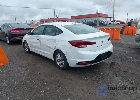 2020 Hyundai Elantra Sel from USA, damaged, VIN 5NPD84LF5LH596506